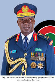 Major General Bernard Waliaula